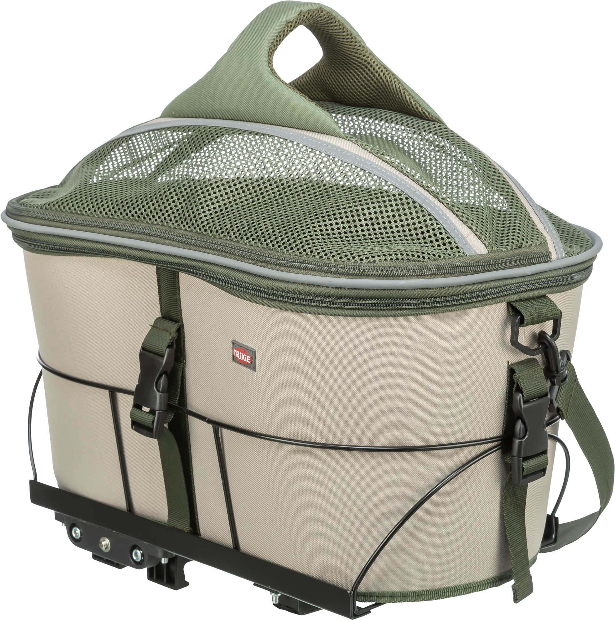 Panier pour vélo pour porte bagage amovible pour chien et chat de la marque trixie