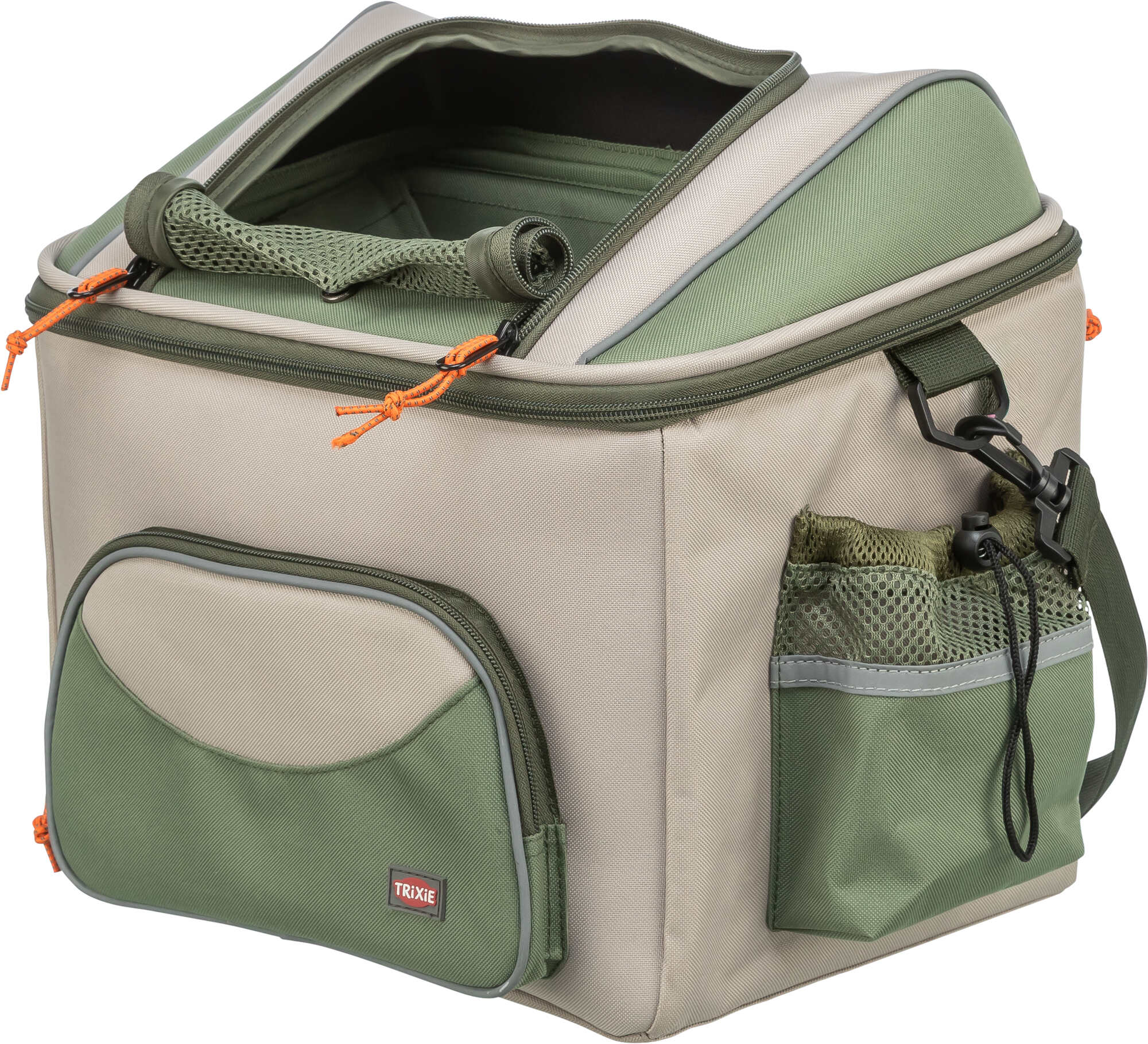 Panier avant pour guidon de vélo pour chien et chat de la marque Trixie